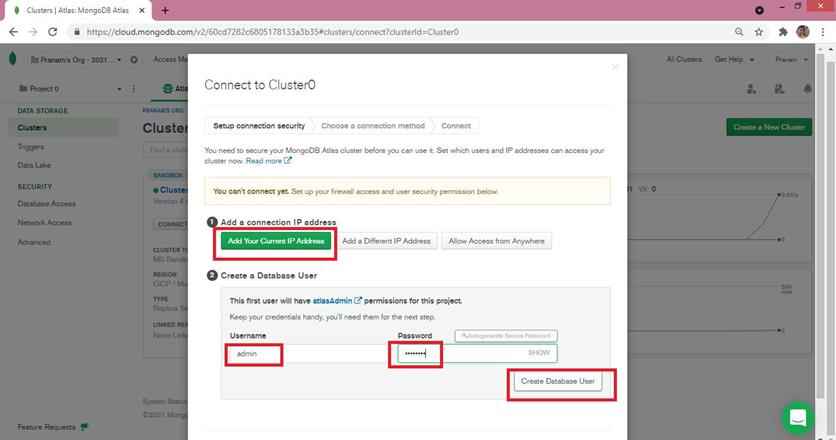 How to connect MongoDB